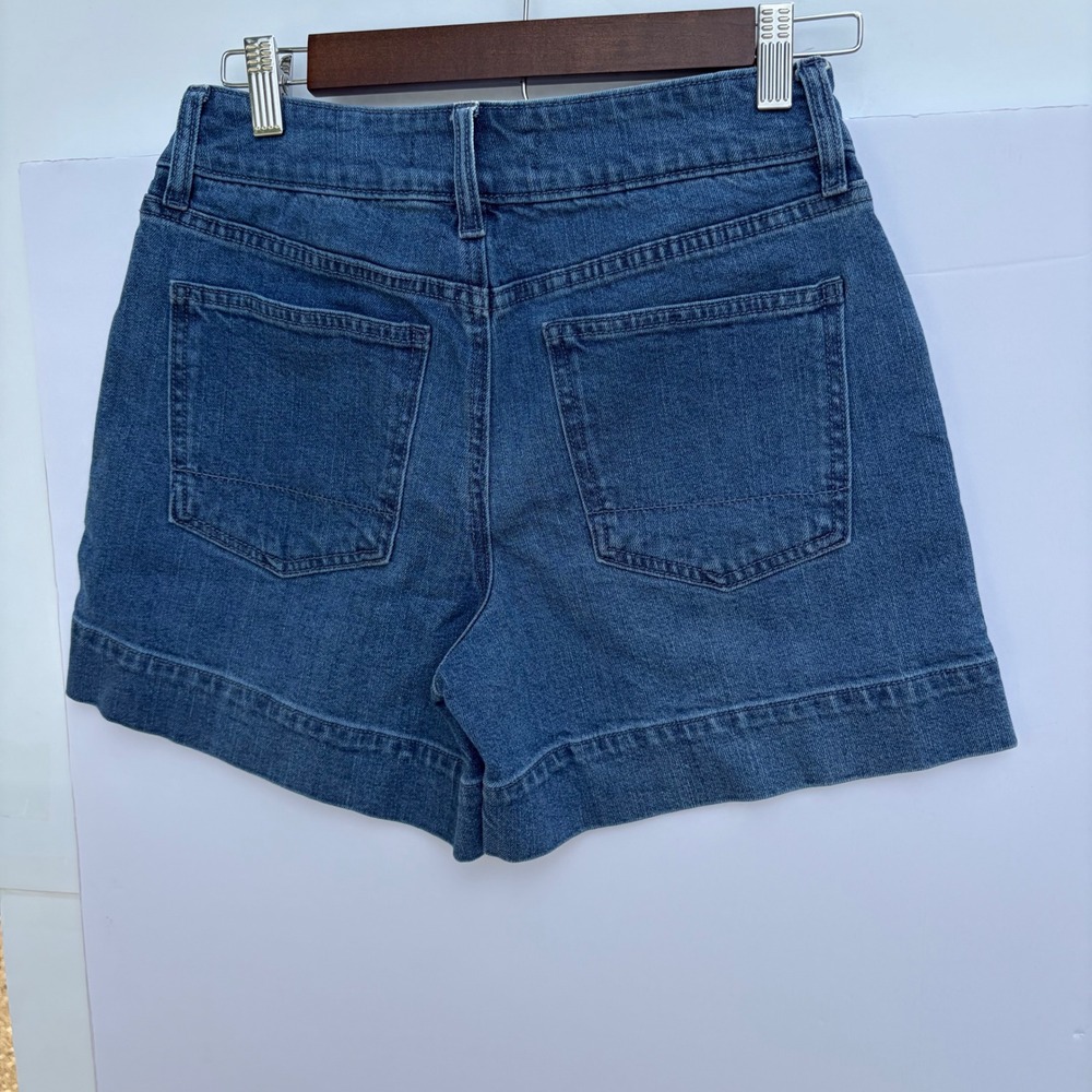 Modern Supply by Sanctuary Women Blue Denim Utility Shorts KMP241XR5 Size 27 - Picture 7 of 10